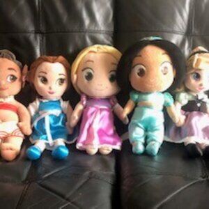 Plush Princess dolls